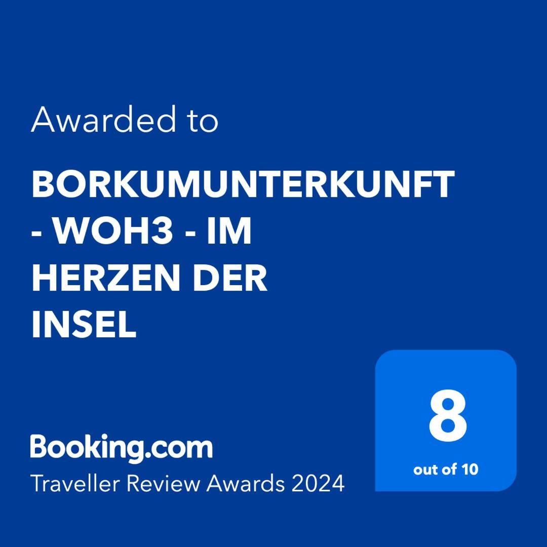 Borkumunterkunft - Woh3 - Im Herzen Der Insel Kültér fotó